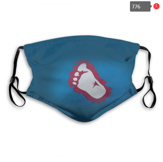 NHL Colorado Avalanche #11 Dust mask with filter